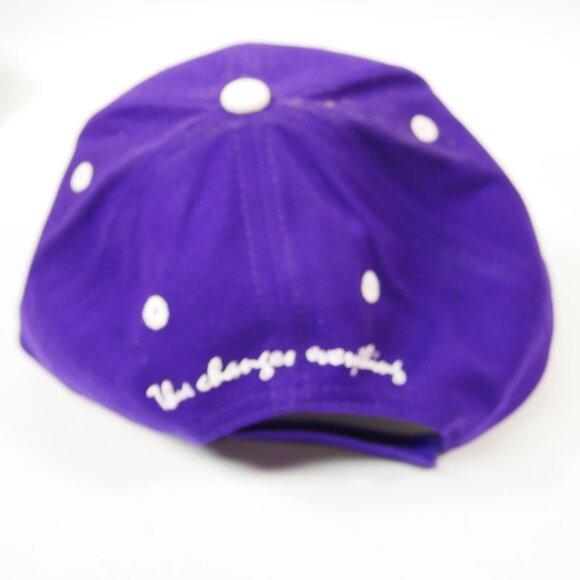 Big Two Toyota Of Chandler Purple Baseball Cap Adjustable By Regalos LLC NEW - Picture 5 of 5
